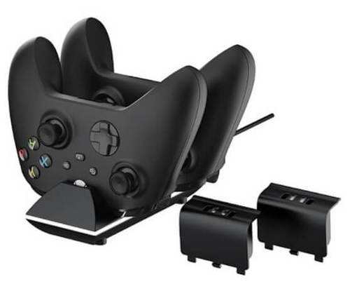 SPARKFOX מטען כפול לשלטי Xbox Series S/X