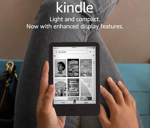 Kindle 16GB קורא ספרים אלקטרוני קינדל דור 11 בצבע שחור