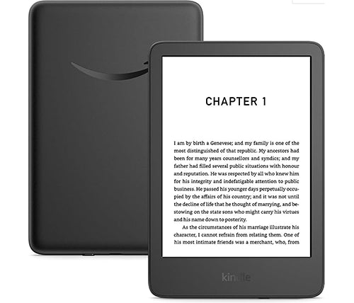 Kindle 16GB קורא ספרים אלקטרוני קינדל דור 11 בצבע שחור