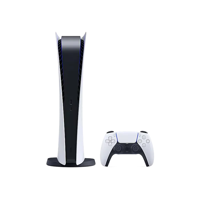 SONY PlayStation 5 Slim Digital 1TB קונסולה לבנה בקר 1