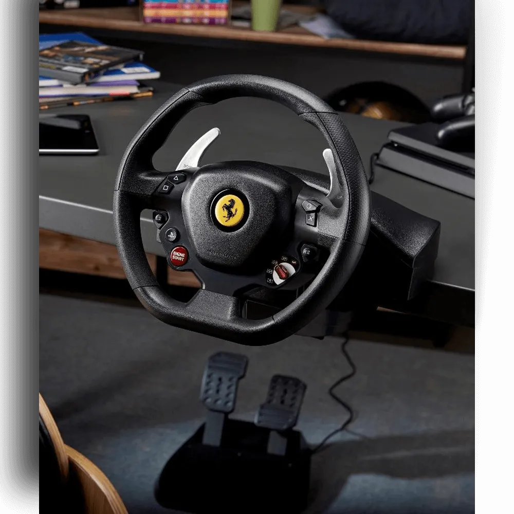 Thrustmaster T80 FERRARI488 PS4/5/PC GBT הגה מרוצים