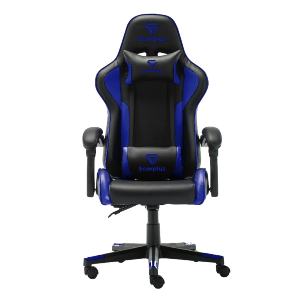 SCORPIUS LIFE מושב גיימינג כחול-שחור