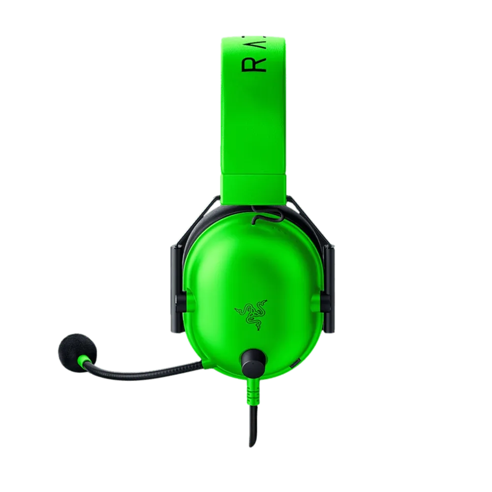 RAZER BLACKSHARK V2 X – אוזניות גיימינג ירוק