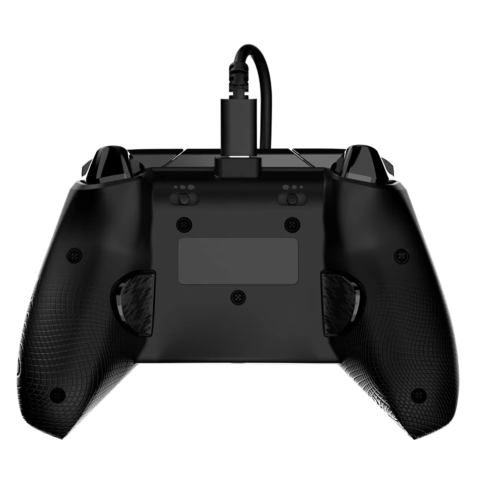 Turtle Beach Afterglow Wave בקר חוטי גיימינג תואם Xbox ו PC עם תאורת RGB -שחור