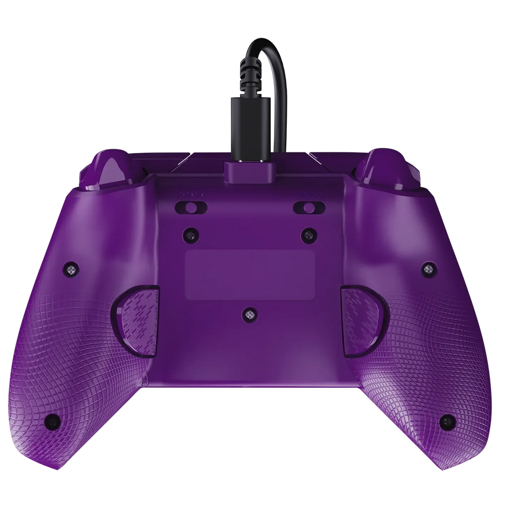 Turtle Beach Afterglow Wave בקר חוטי גיימינג תואם Xbox ו PC עם תאורת RGB -סגול