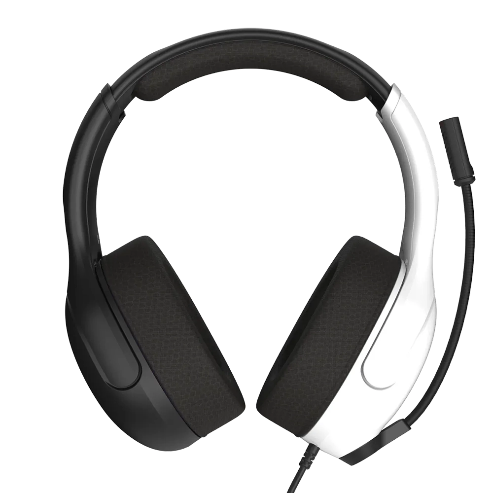 Turtle Beach Airlite Fit for Nintendo Switch אוזניות גיימינג חוטיות שחור-לבן