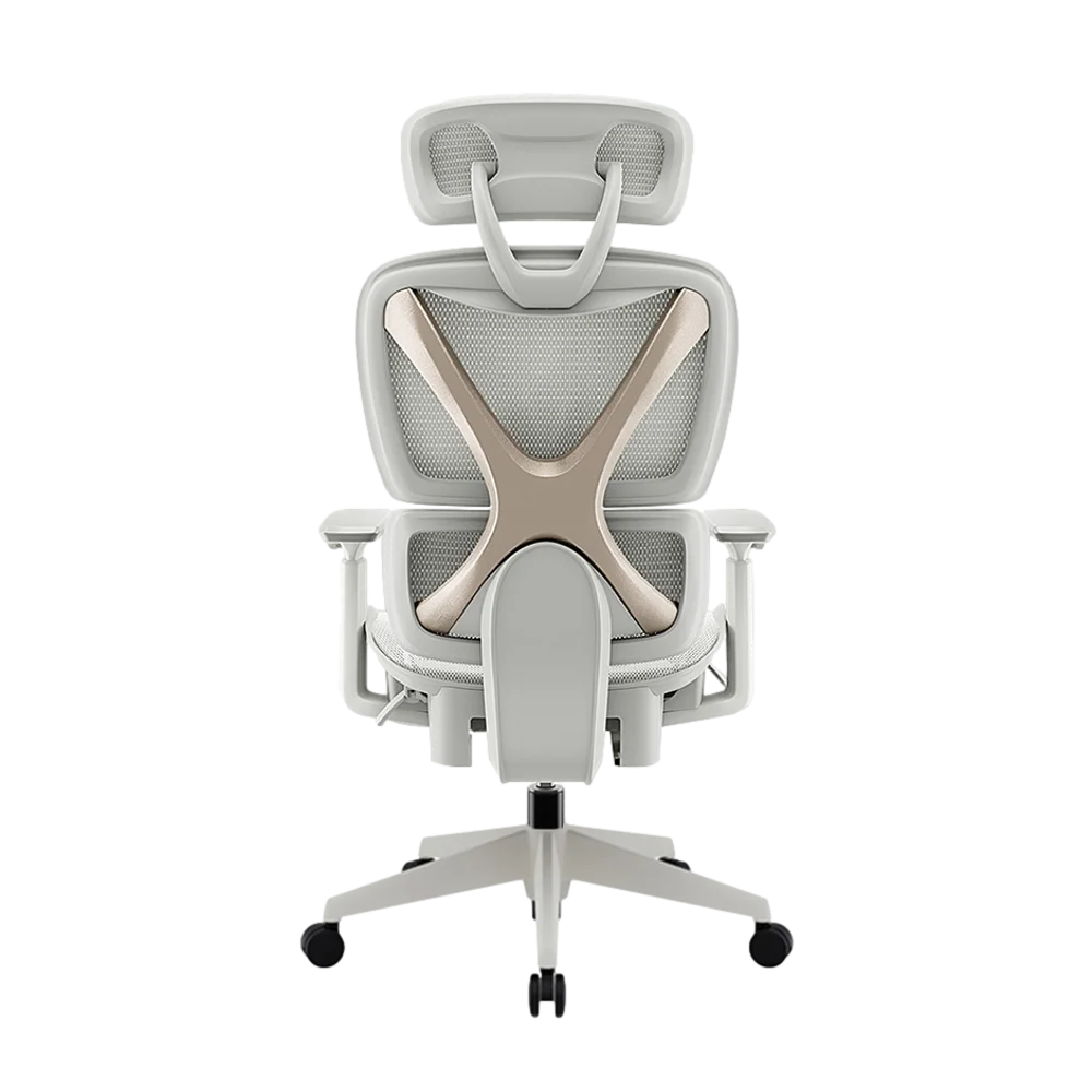 כיסא מנהלים ארגונומי בצבע אפור עם מסגרת אפורה דגם MWMS200 מבית MIRACASE