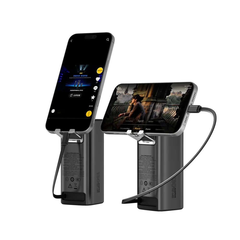 סוללת טעינה ניידת מתקדמת עם כבל נשלף MPBC20PD130W מבית Miracase