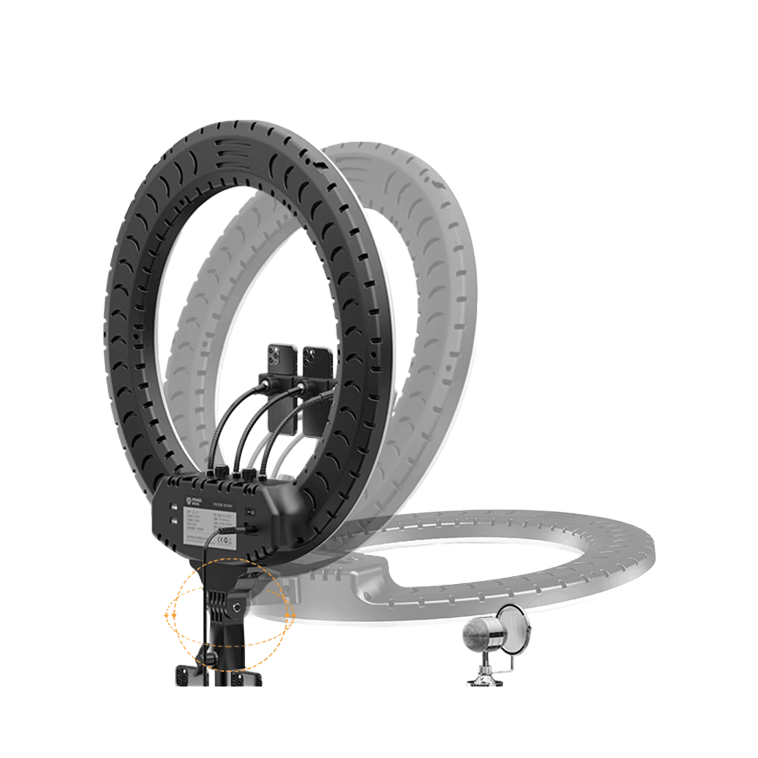 רינג לייט מקצועי בקוטר 54 ס״מ MSSL21 מבית Miracase