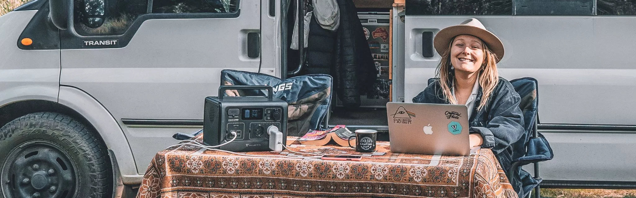 BLUETTI EB55| 700W 537Wh תחנת כוח ניידת