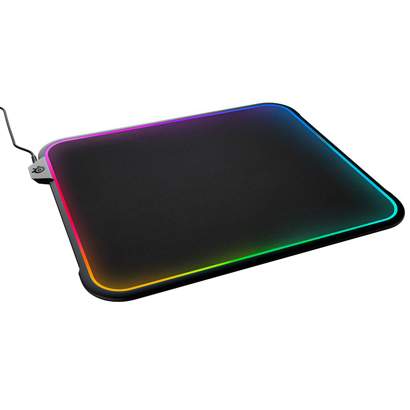 משטח לעכבר גיימינג SteelSeries QcK Prism Cloth RGB Medium 320x270x4