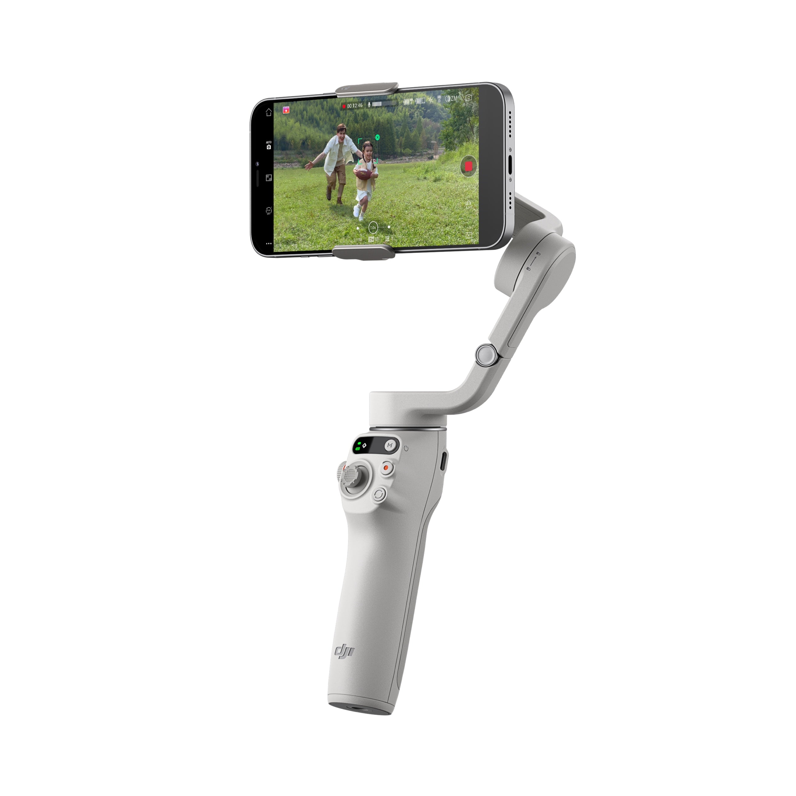 DJI Osmo Mobile 6 אפור פלטינום מייצב גימבל חכם לסמארטפונים
