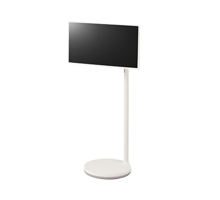 LG Stand by ME 27ART10AKPL טלוויזיה חכמה ניידת עם סוללה מובנית