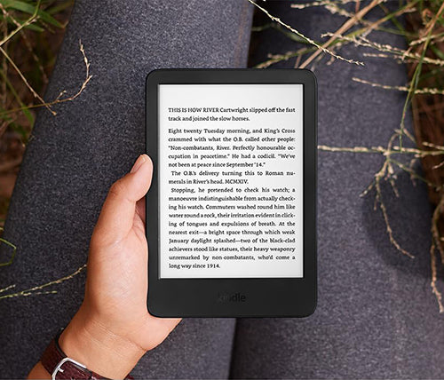 Kindle 16GB  קורא ספרים אלקטרוני קינדל דור 11 בצבע שחור