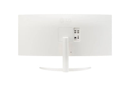 LG 34SR65QC-W MyView 34'' WQHD VA -  מסך מחשב חכם קעור צבע לבן