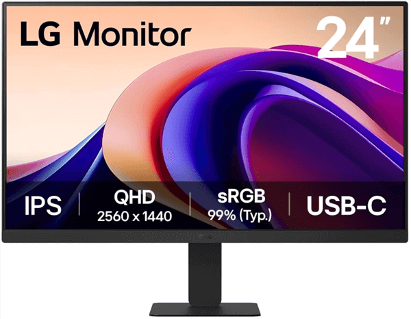 LG- 24U631A-B מסך מחשב 23.8"