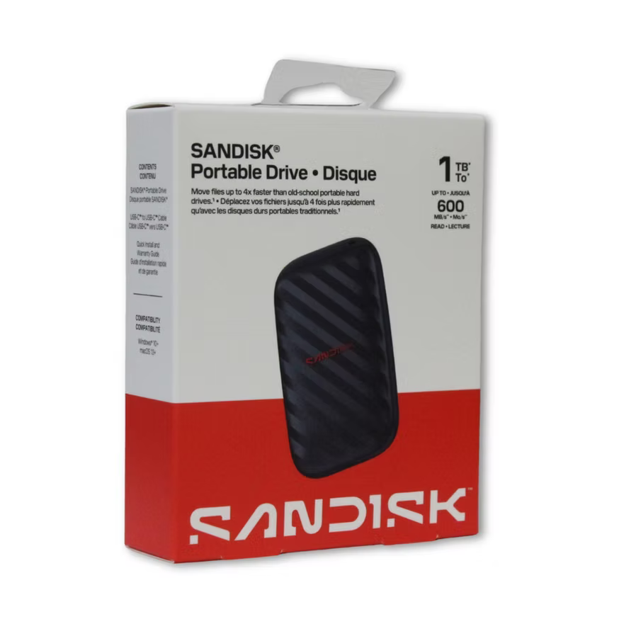 SanDisk 1TB Extreme Portable SSD (E10)