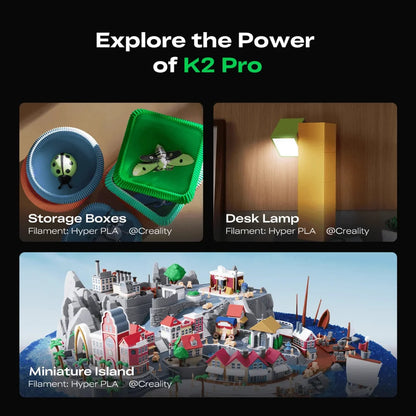 Creality K2 Pro Combo - מדפסת תלת מימד