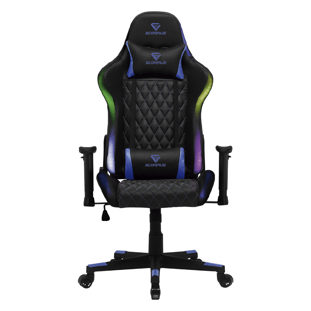 SCORPIUS LITHTNING BLUE מושב גיימינג