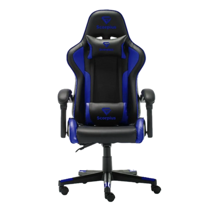 SCORPIUS LIFE מושב גיימינג כחול-שחור