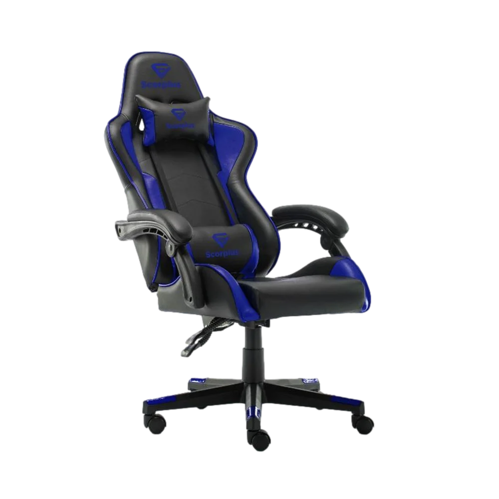 SCORPIUS LIFE מושב גיימינג כחול-שחור