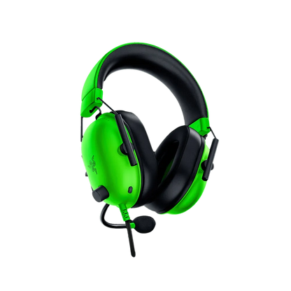 RAZER BLACKSHARK V2 X – אוזניות גיימינג ירוק