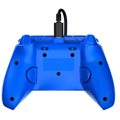 Turtle Beach Afterglow Wave בקר חוטי גיימינג תואם Xbox ו PC עם תאורת RGB -כחול