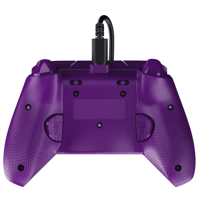 Turtle Beach Afterglow Wave בקר חוטי גיימינג תואם Xbox ו PC עם תאורת RGB -סגול