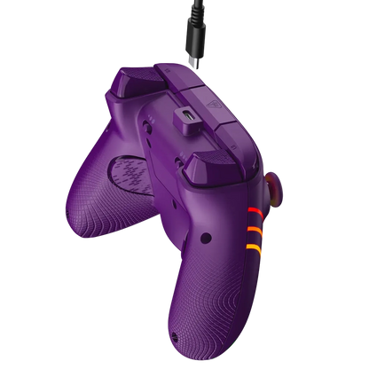 Turtle Beach Afterglow Wave בקר חוטי גיימינג תואם Xbox ו PC עם תאורת RGB -סגול