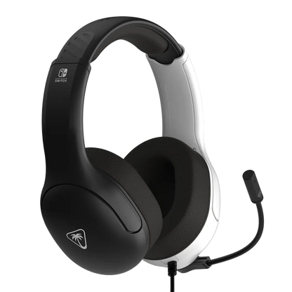 Turtle Beach Airlite Fit for Nintendo Switch אוזניות גיימינג חוטיות שחור-לבן