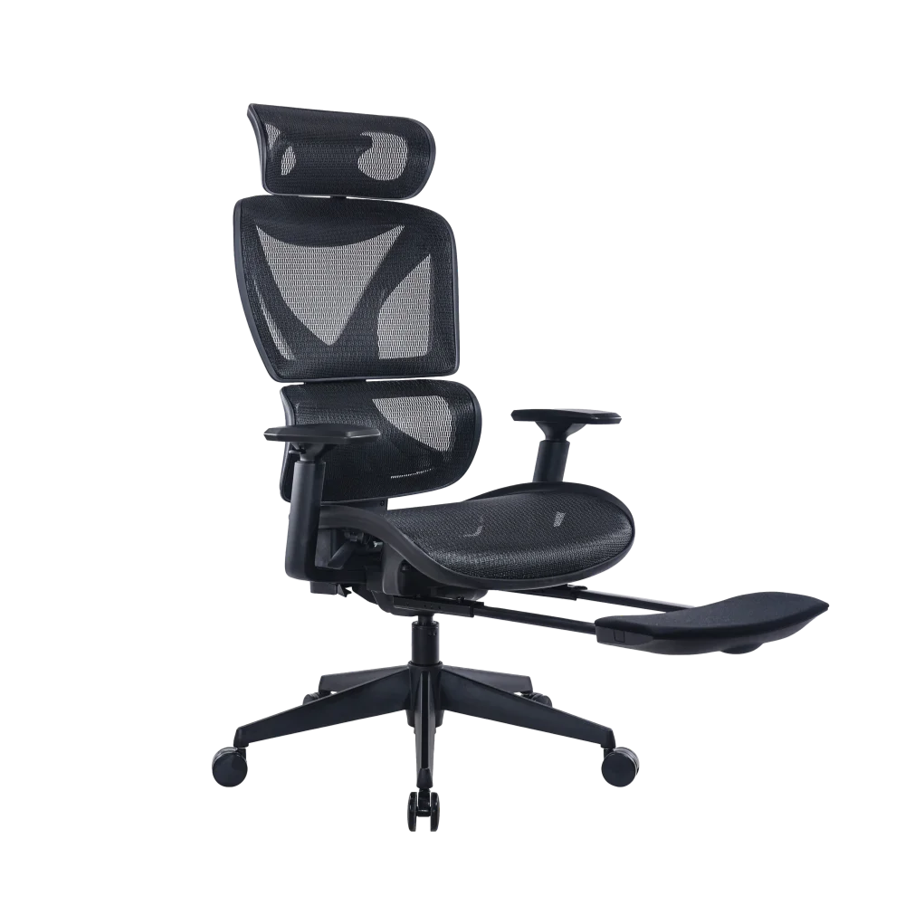 כיסא מנהלים ארגונומי בצבע שחור דגם MWMS200 מבית MIRACASE