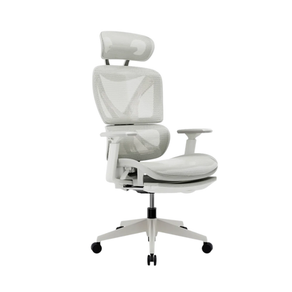 כיסא מנהלים ארגונומי בצבע אפור עם מסגרת אפורה דגם MWMS200 מבית MIRACASE