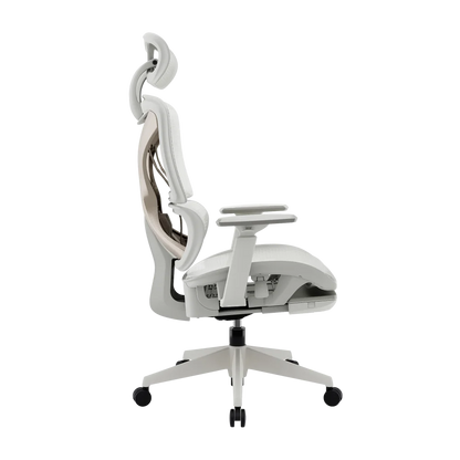 כיסא מנהלים ארגונומי בצבע אפור עם מסגרת אפורה דגם MWMS200 מבית MIRACASE