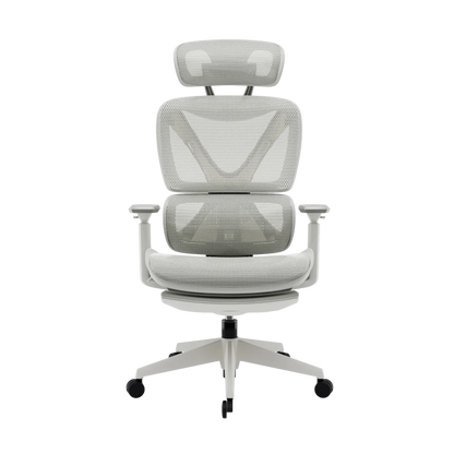 כיסא מנהלים ארגונומי בצבע אפור עם מסגרת אפורה דגם MWMS200 מבית MIRACASE