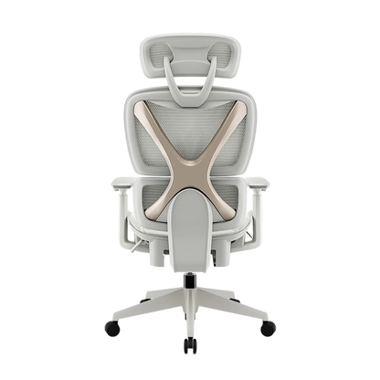 כיסא מנהלים ארגונומי בצבע אפור עם מסגרת אפורה דגם MWMS200 מבית MIRACASE