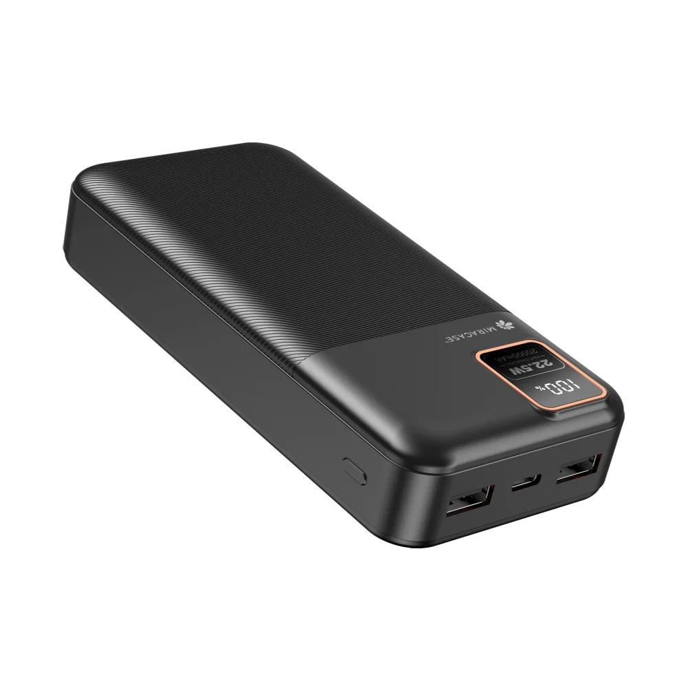 סוללת טעינה דגם MPB20LCD בצבע שחור מבית MIRACASE