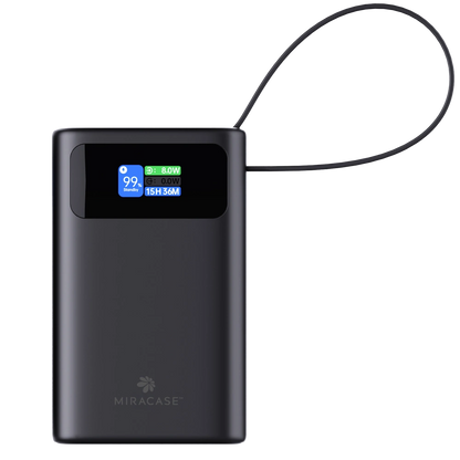 סוללה ניידת Miracase MPB20C45W – טעינה חכמה ומהירה בהספק של עד 45W