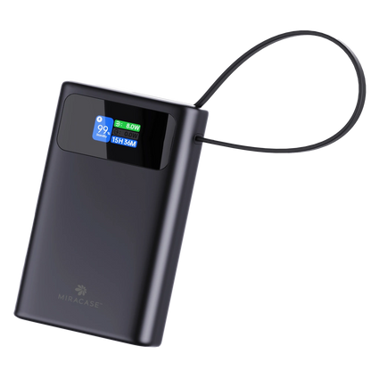 סוללה ניידת Miracase MPB20C45W – טעינה חכמה ומהירה בהספק של עד 45W