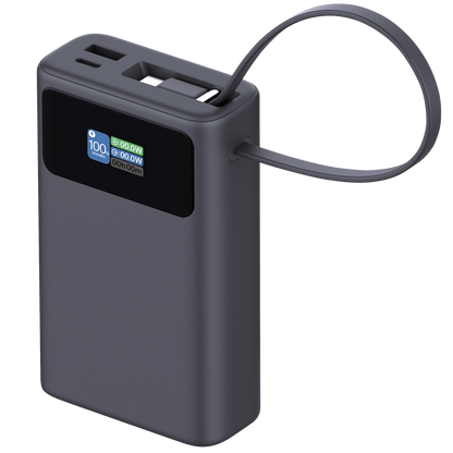 סוללה ניידת Miracase MPB20C45W – טעינה חכמה ומהירה בהספק של עד 45W