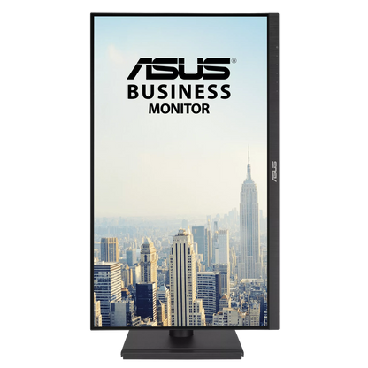 ASUS VA27DQFS LED 27" Full HD IPS 100Hz (5ms,DP,HDMI,VGA,PIVOT) - שחור, כולל התאמות הטיה, סיבוב, ציר וגובה, יבואן רשמי 3 שנים אחריות