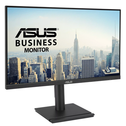 ASUS VA27DQFS LED 27" Full HD IPS 100Hz (5ms,DP,HDMI,VGA,PIVOT) - שחור, כולל התאמות הטיה, סיבוב, ציר וגובה, יבואן רשמי 3 שנים אחריות