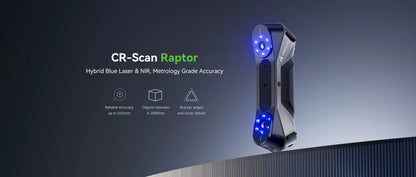 סורק תלת מימד CR-Scan Raptor מבית Creality